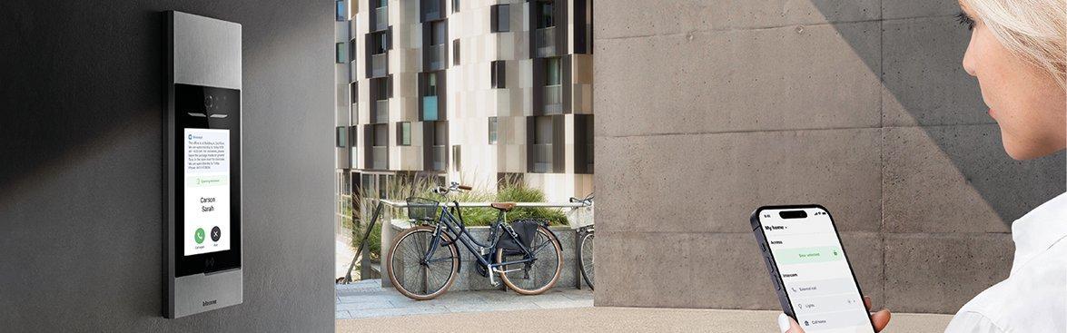 Legrand BTicino Linea 5000 deurcommunicatie in praktijkvoorbeeld